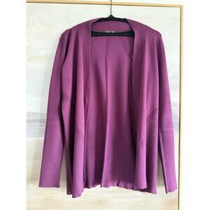 Lety & Me Cardigan Women’s Large Stitch Fix Purple